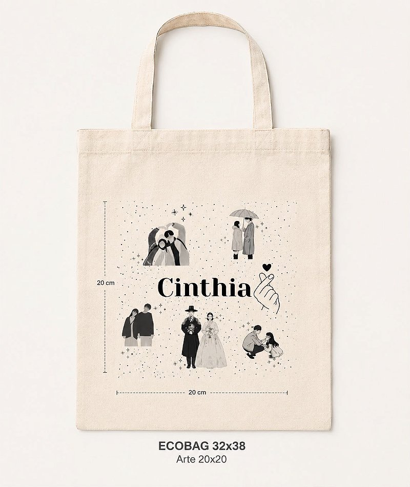 Personalize sua Ecobag do jeitinho que você deseja