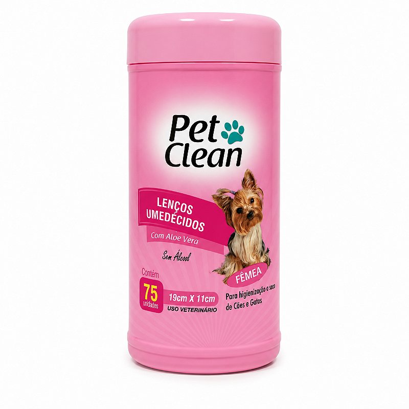 KIT 3 Lenços Umidecidos -  Macho Femea Filhote