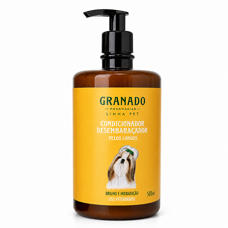 Kit Granado Pet Shampoo Neutro Condicionador Desembaraçador