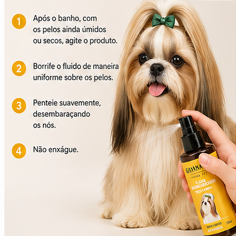 Fluido Desembaraçador Tira Nós Granado Pet Cães E Gato 200ml
