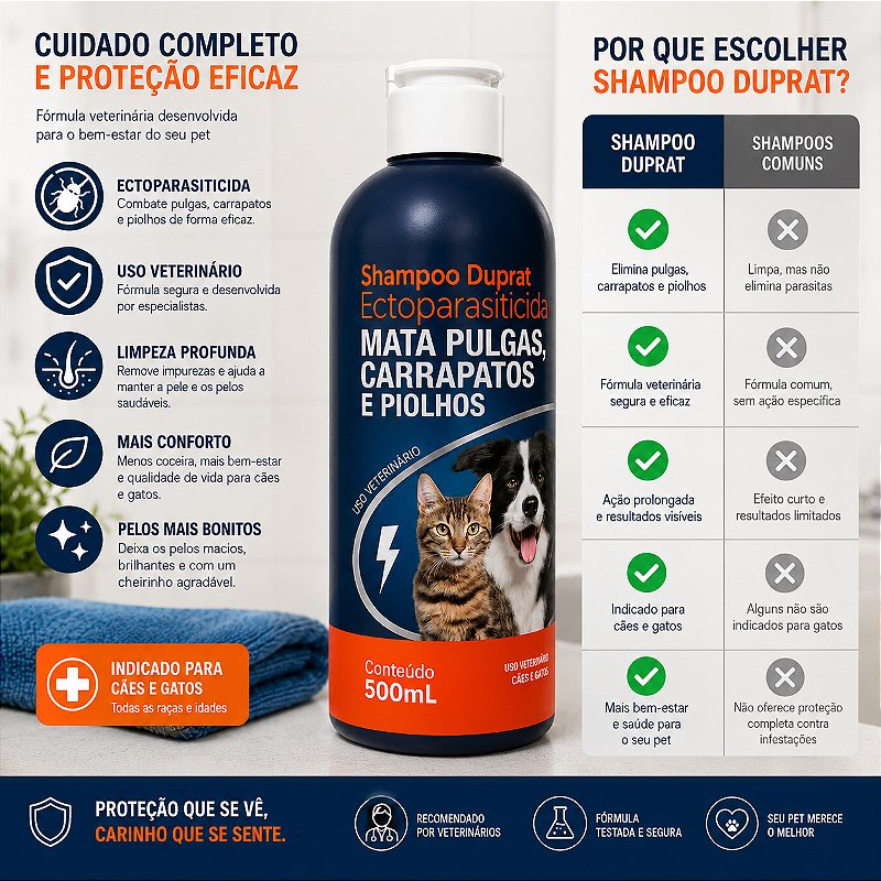 SHAMPOO ANTI PULGAS 500 ML