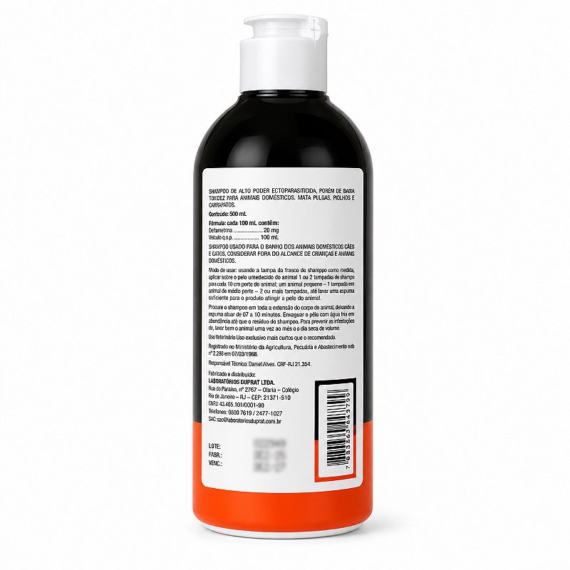 SHAMPOO ANTI PULGAS 500 ML