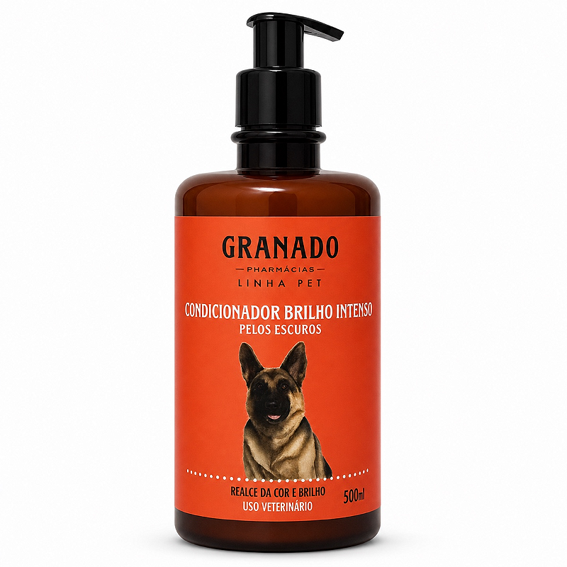 Kit Granado Shampoo + Condicionador Brilho Intenso Pelos Escuros
