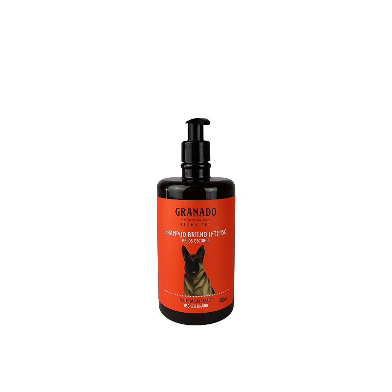 Shampoo Pelos Escuro + Condicionador Escuro Granado 500ml Cão Gato