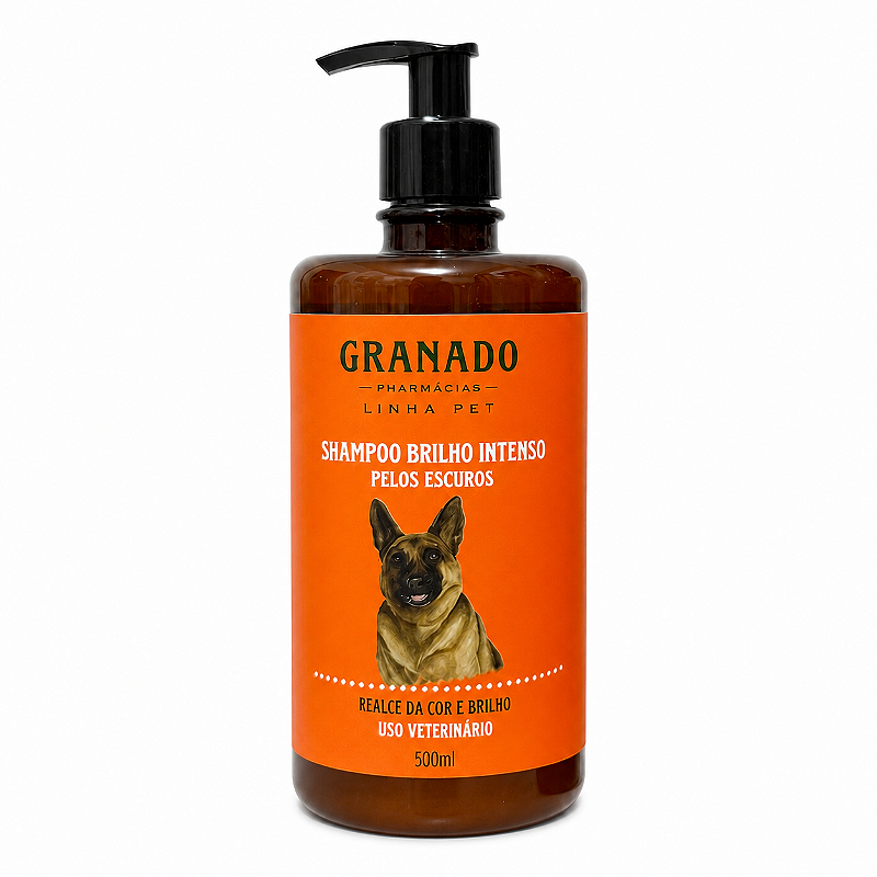 Shampoo Pet Pelo Escuro Condicionador Fluido Desembaraçador