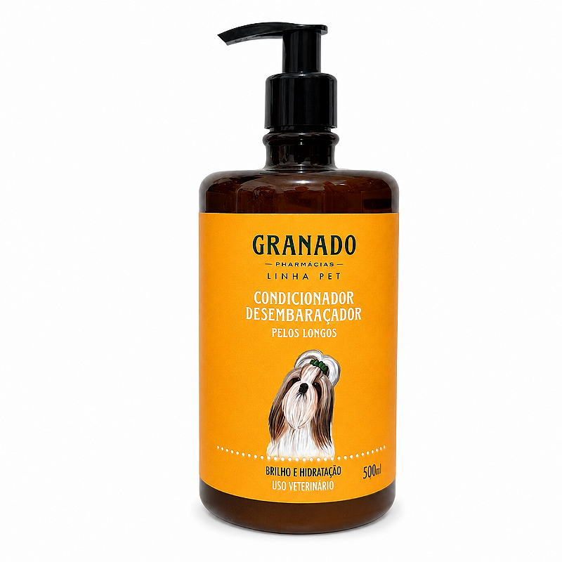 Shampoo Pet Pelos Escuros E Condicionador Desembaraçador