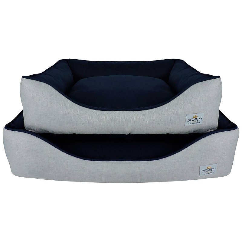 Cama para Cachorro Linho Clean Confortável Lavável Pet