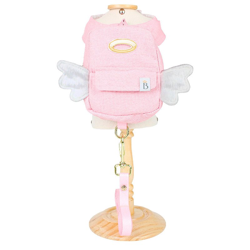 Colete Mochila Pet em Linho Anjinho