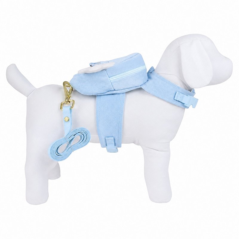 Colete Mochila Pet em Linho Anjinho
