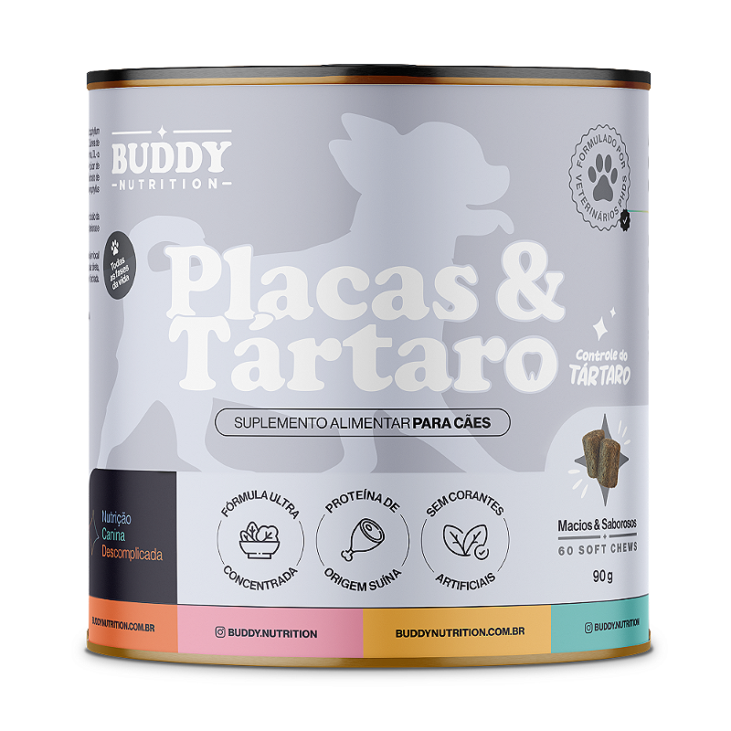 Placas & Tártaro - Buddy Nutrition