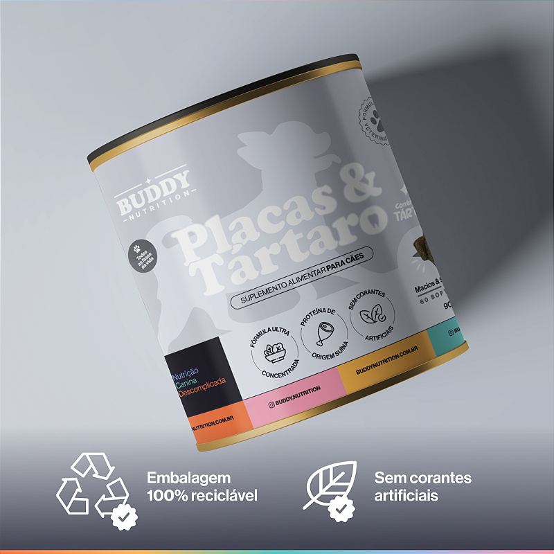 Placas & Tártaro - Buddy Nutrition