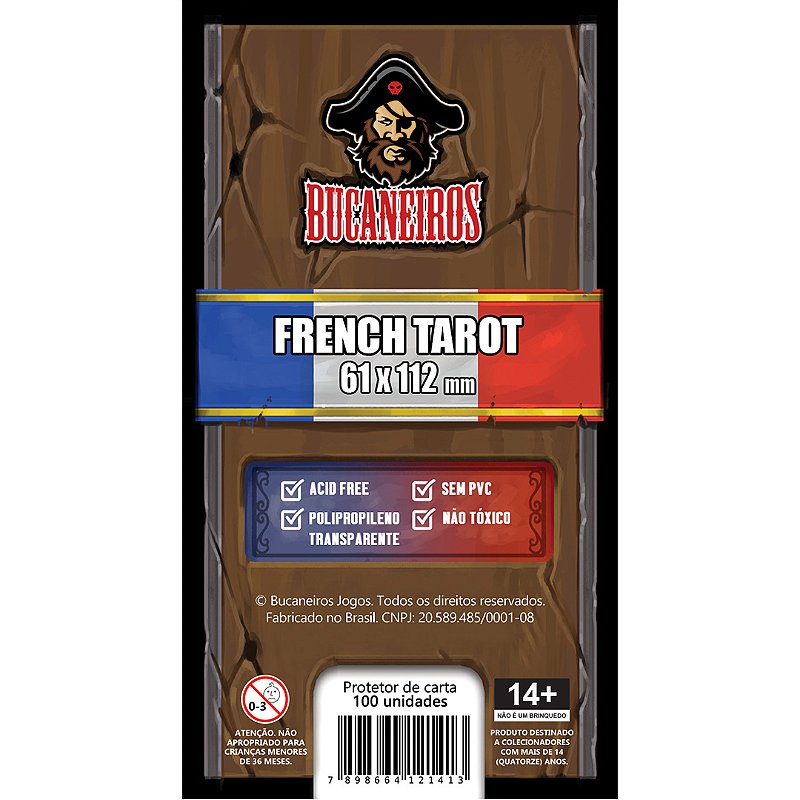Sleeve FRENCH TAROT (61 x 112)