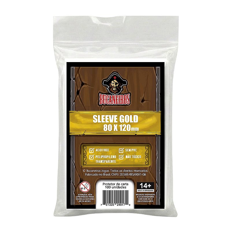Sleeve GOLD (80 x 120)