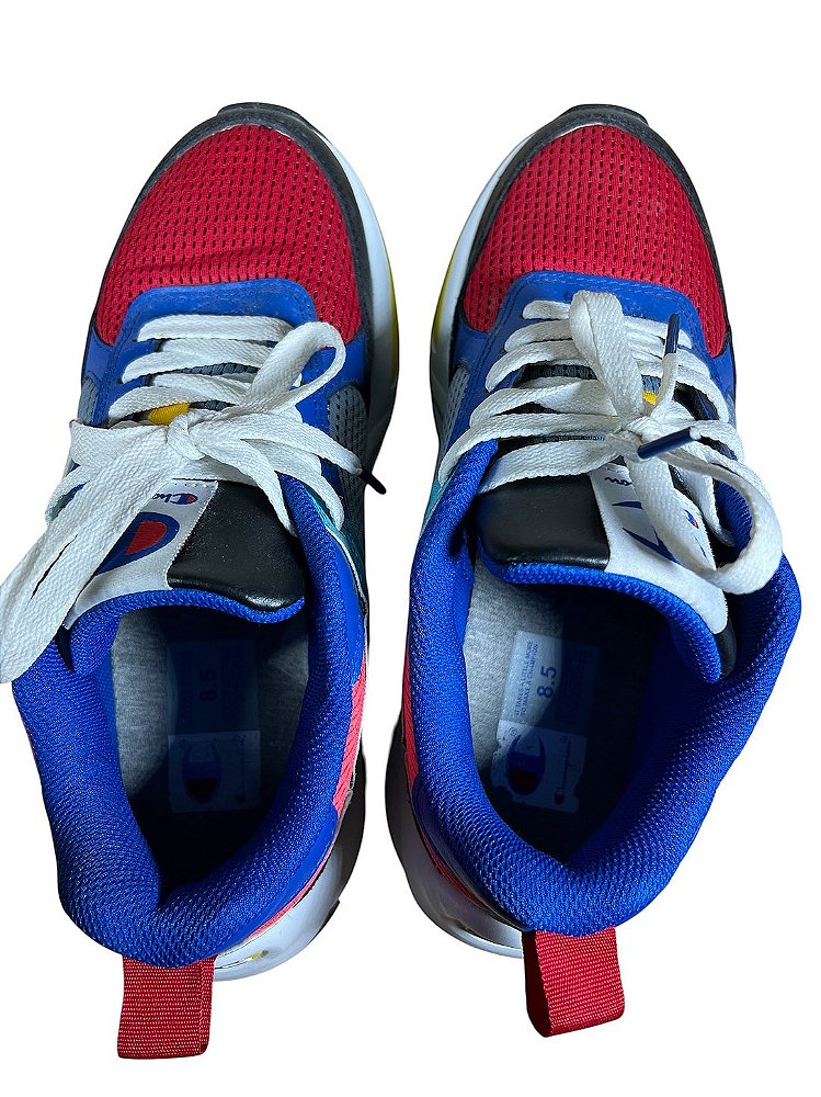 Tenis champions colorido NUMERO 8.5
