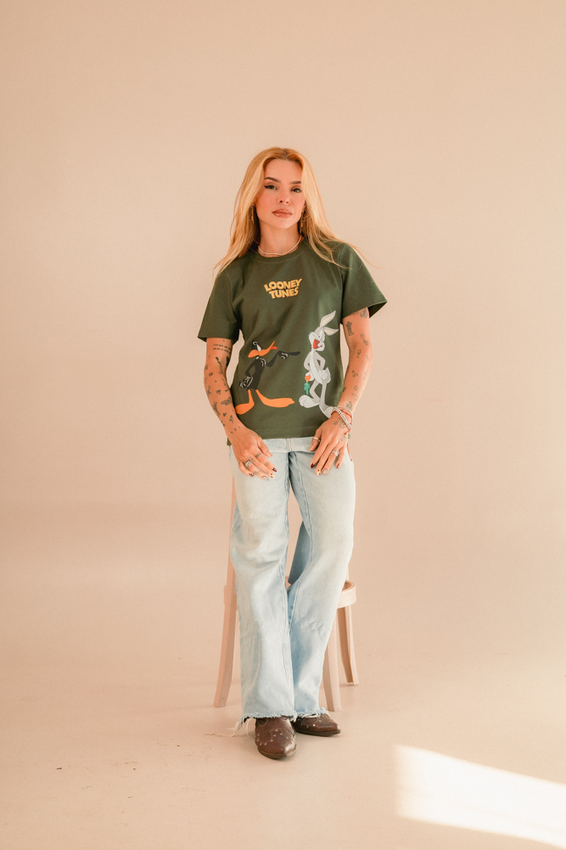 Tshirt Patollino E Perna Longa Looney Tunes