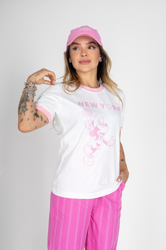 Tshirt Bicolor New York Minnie