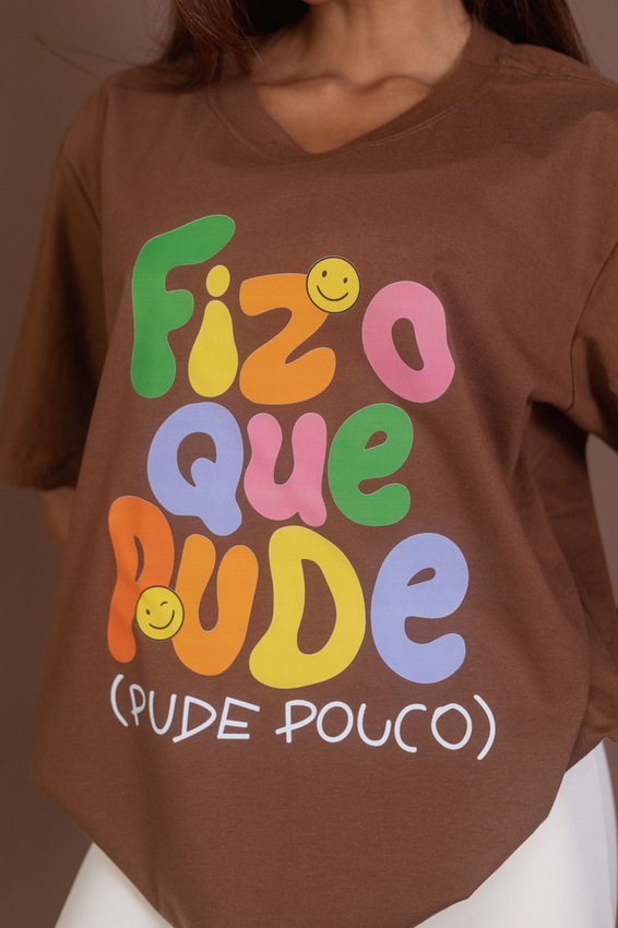 Tshirt Max Fiz O Que Pude
