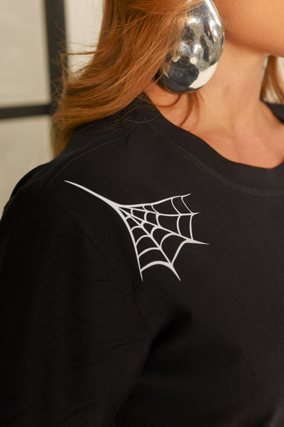 Tshirt Max Teia Aranha Aplicação