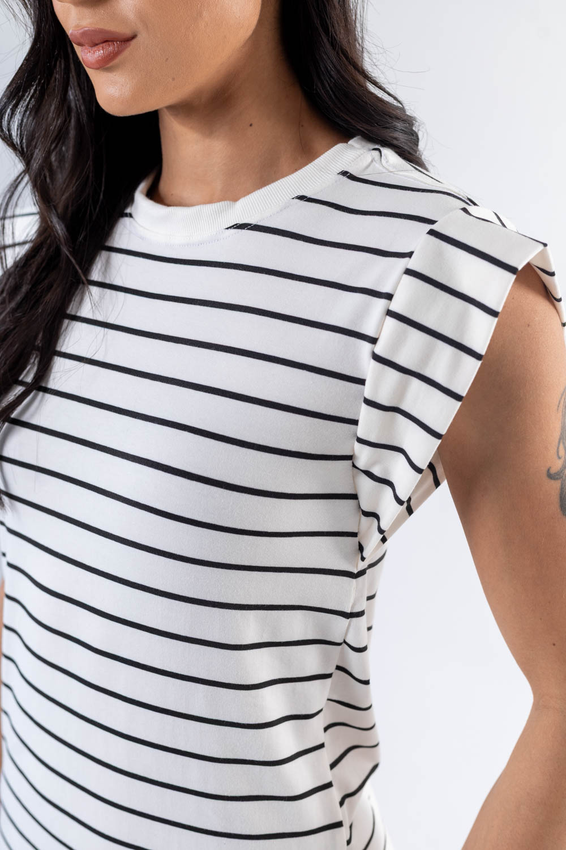 Vestido Midi Muscle Risca De Giz Off