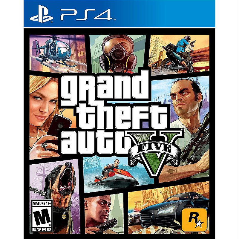 GRAND THEFT AUTO V GTA 5 - PS4 MIDIA DIGITAL