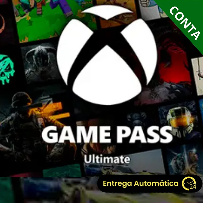 1 MÊS GAME PASS ULTIMATE – 300 JOGOS – LIVE GOLD + GAME PASS + EA ACCESS