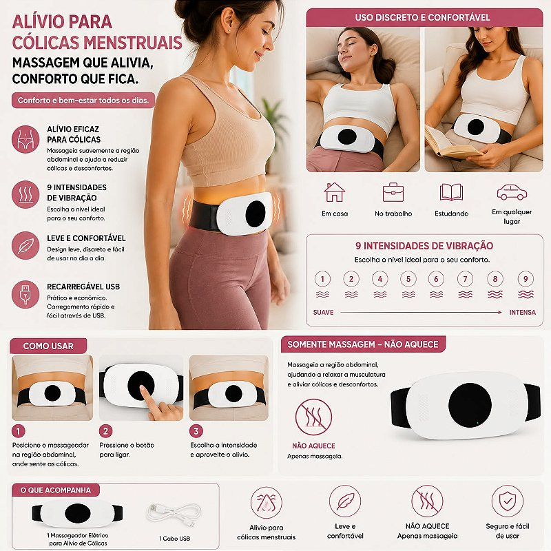 Cinto Para Emagrecimento Elétrico