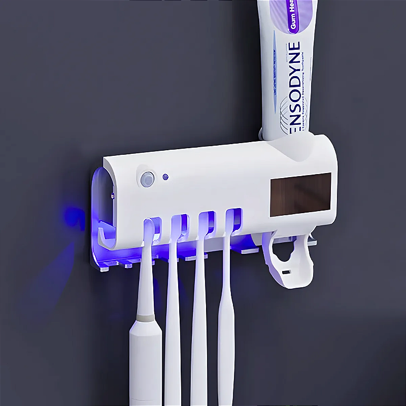 Aplicador Pasta de Dente Suporte Dispenser Escova Automático