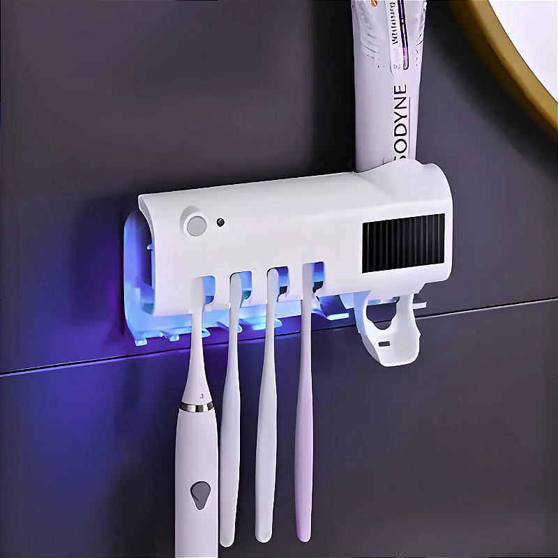Aplicador Pasta de Dente Suporte Dispenser Escova Automático