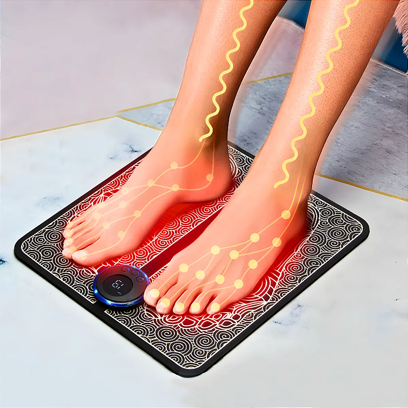 Massageador Para Pés Pernas Ems Magnético Relaxante Pro