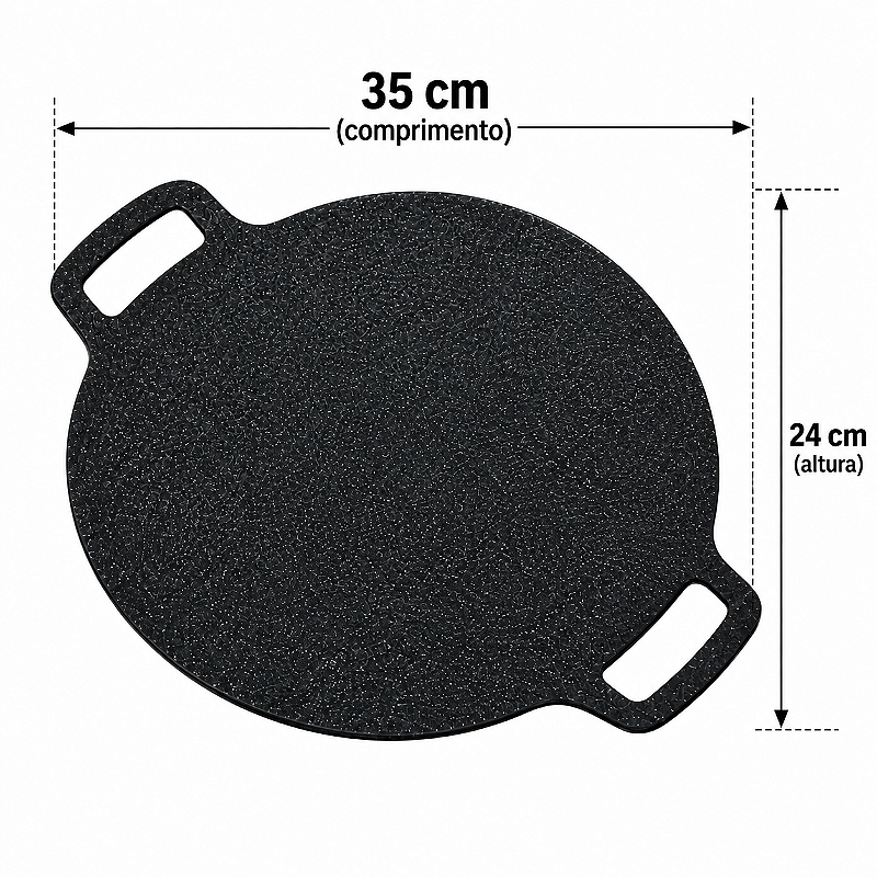 Chapa de Ferro para Churrasco