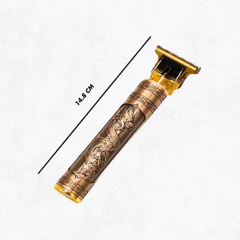 Máquina de Barbear e Cortar Cabelo Profissional Recarregável