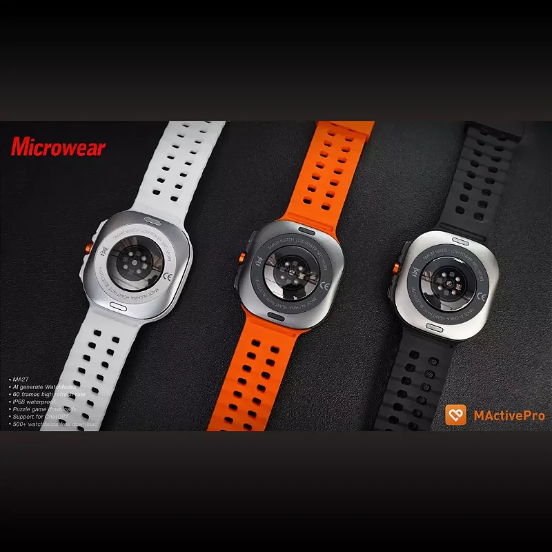 Smartwatch Microwear Ma27 Ultra Amoled Chat GPT Lançamento