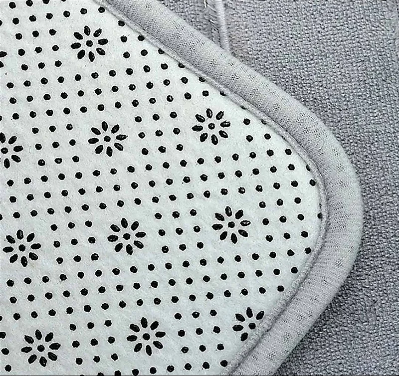 Tapete 3d Antiderrapante Alto-relevo Banheiro