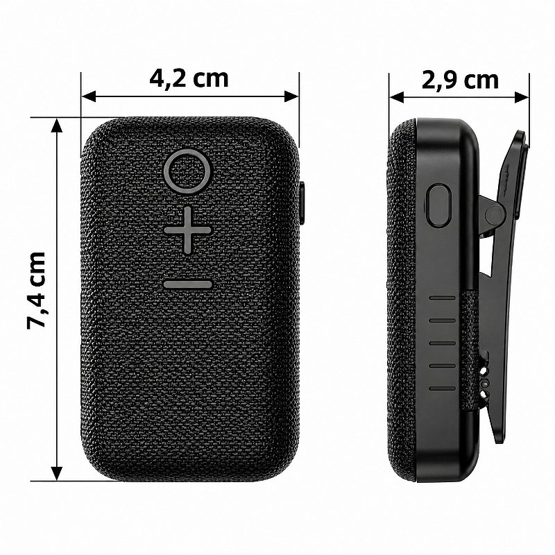 Tradutor de Voz com IA Bluetooth – Gravador e Caixa de Som P