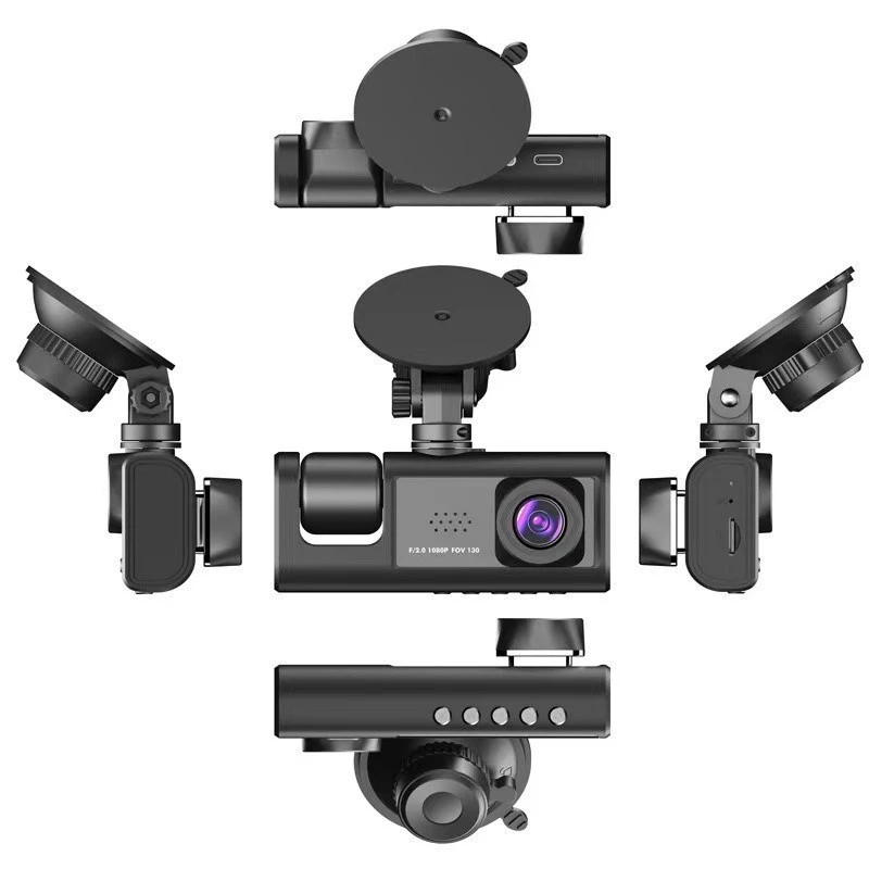 Câmera de Carro DVR Full HD 1080P Frontal e Traseira