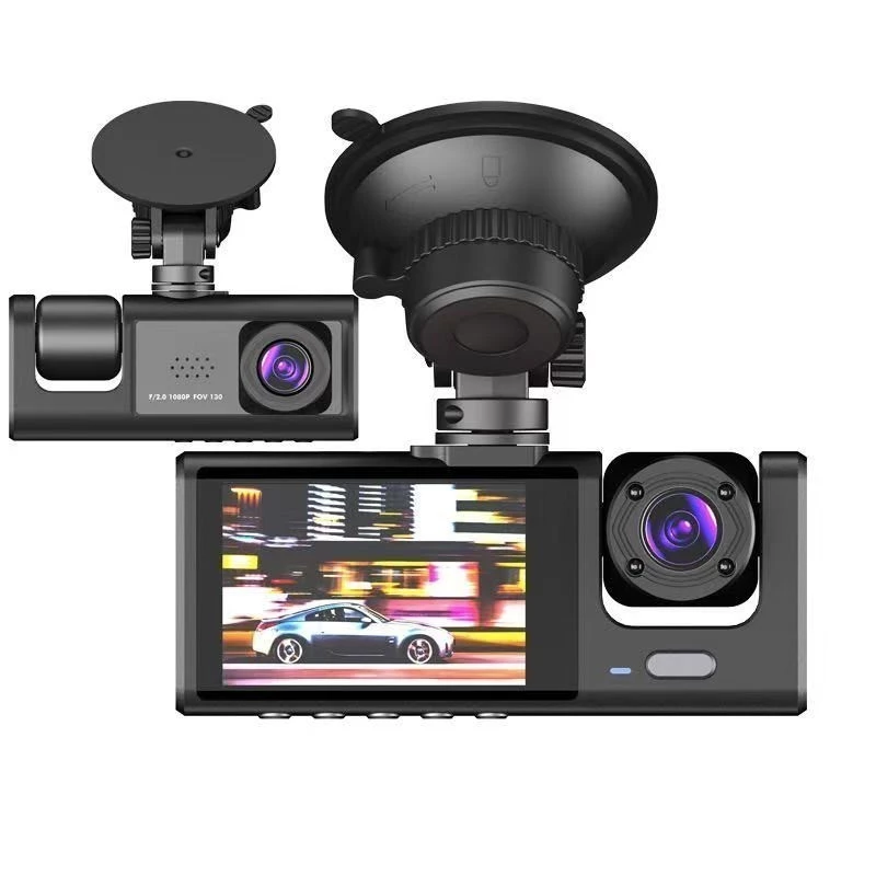 Câmera de Carro DVR Full HD 1080P Frontal e Traseira