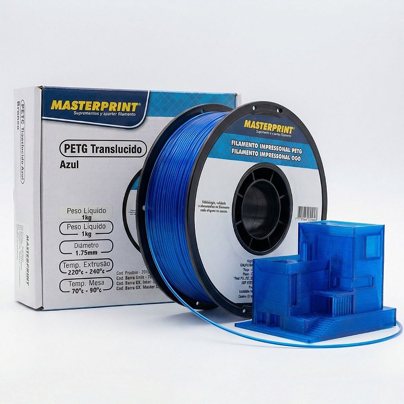 MP FILAMENTO IMPRESSORA 3D IMPRESSÃO - PETG