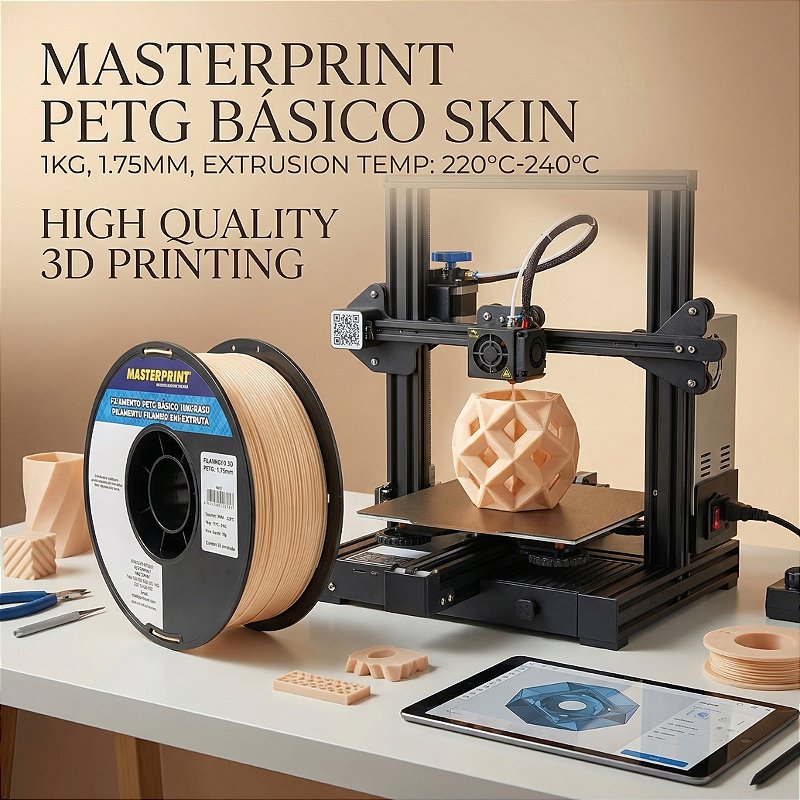 MP FILAMENTO IMPRESSORA 3D IMPRESSÃO - PETG