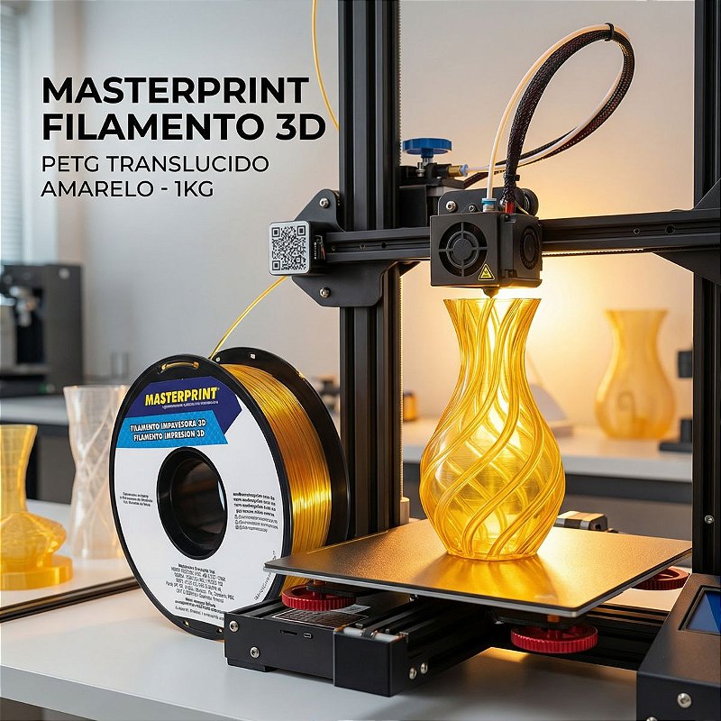 MP FILAMENTO IMPRESSORA 3D IMPRESSÃO - PETG