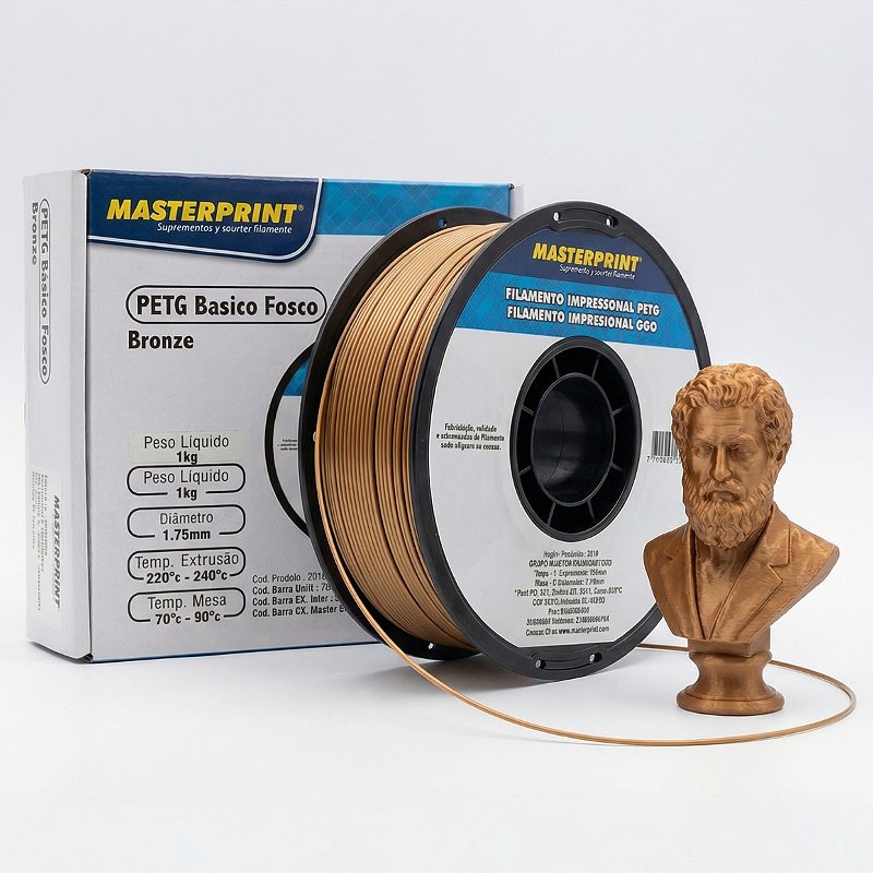 MP FILAMENTO IMPRESSORA 3D IMPRESSÃO - PETG