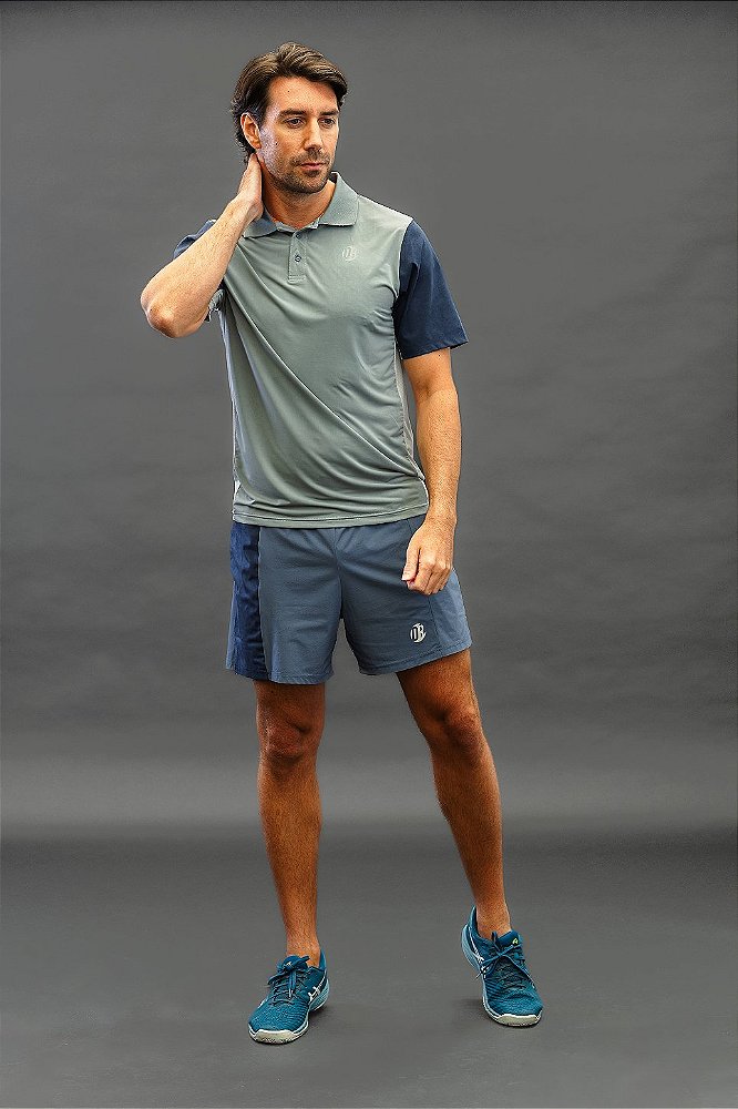 Camisa Polo Drygame Navy