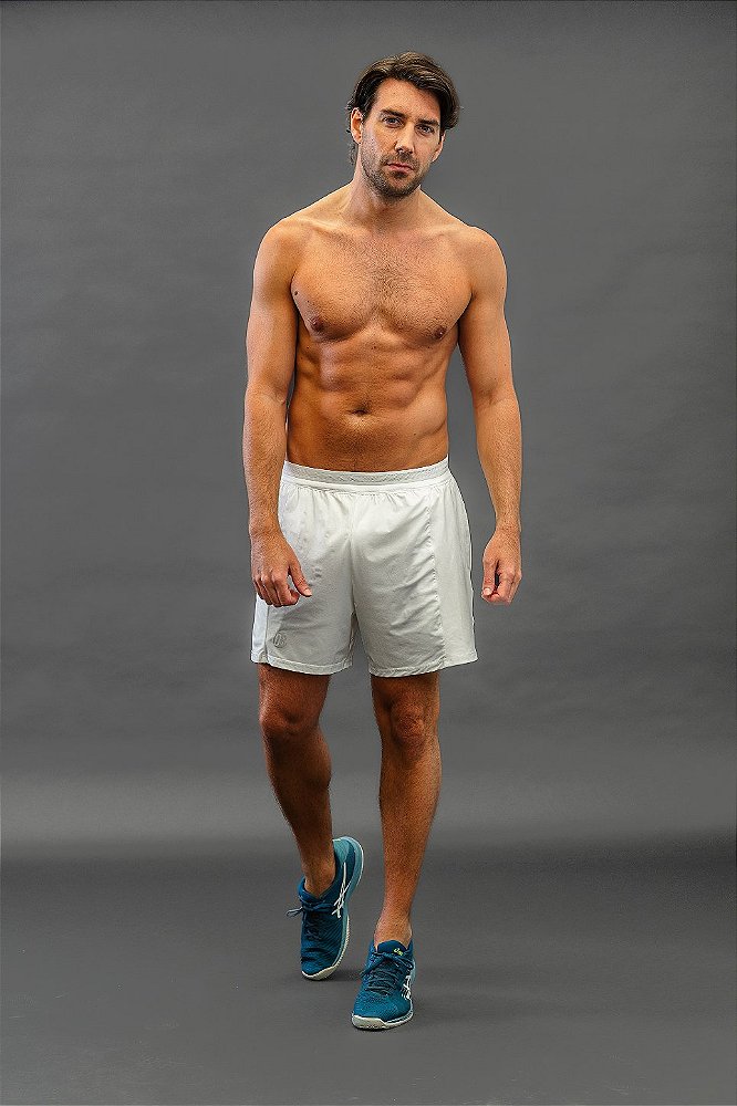 Short QuickDry Clássico Branco - para Canhoto