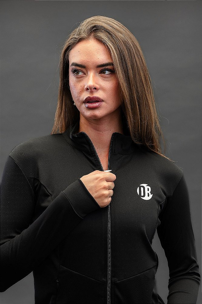 Jaqueta Dryjack Preta Feminina