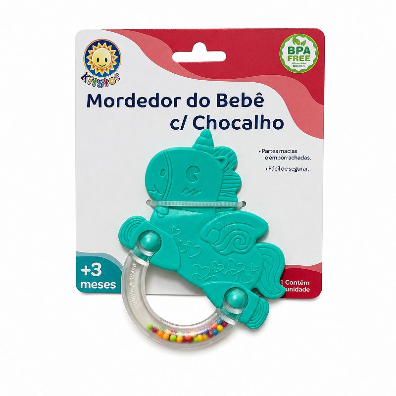 Mordedor do Bebê com Chocalho