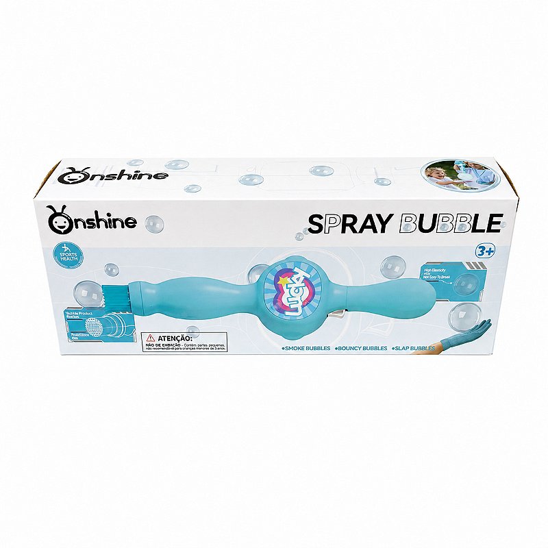 Spray Bubble – Lançador de Bolhas