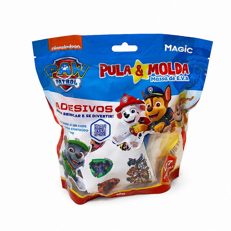 Pula & Molda Patrulha Canina com Adesivos