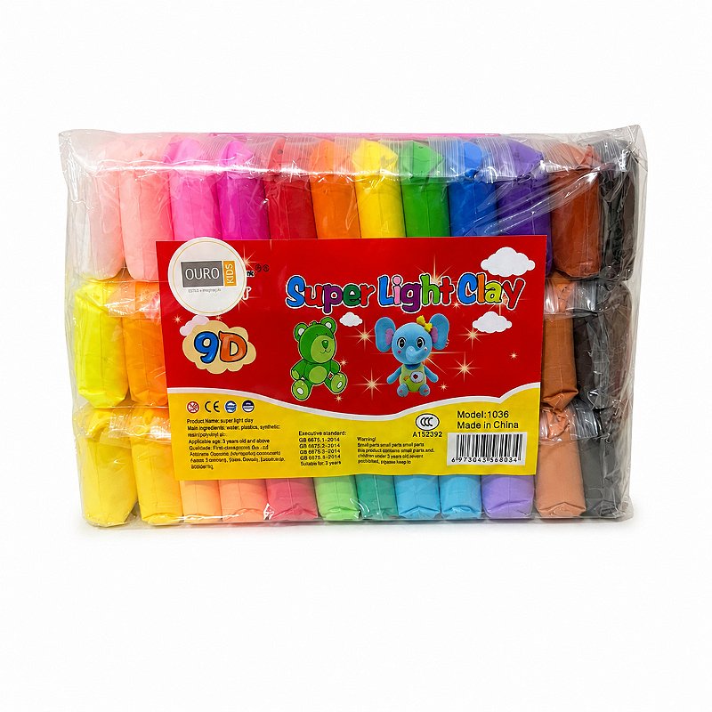 Kit Massa Superleve Super Light Clay