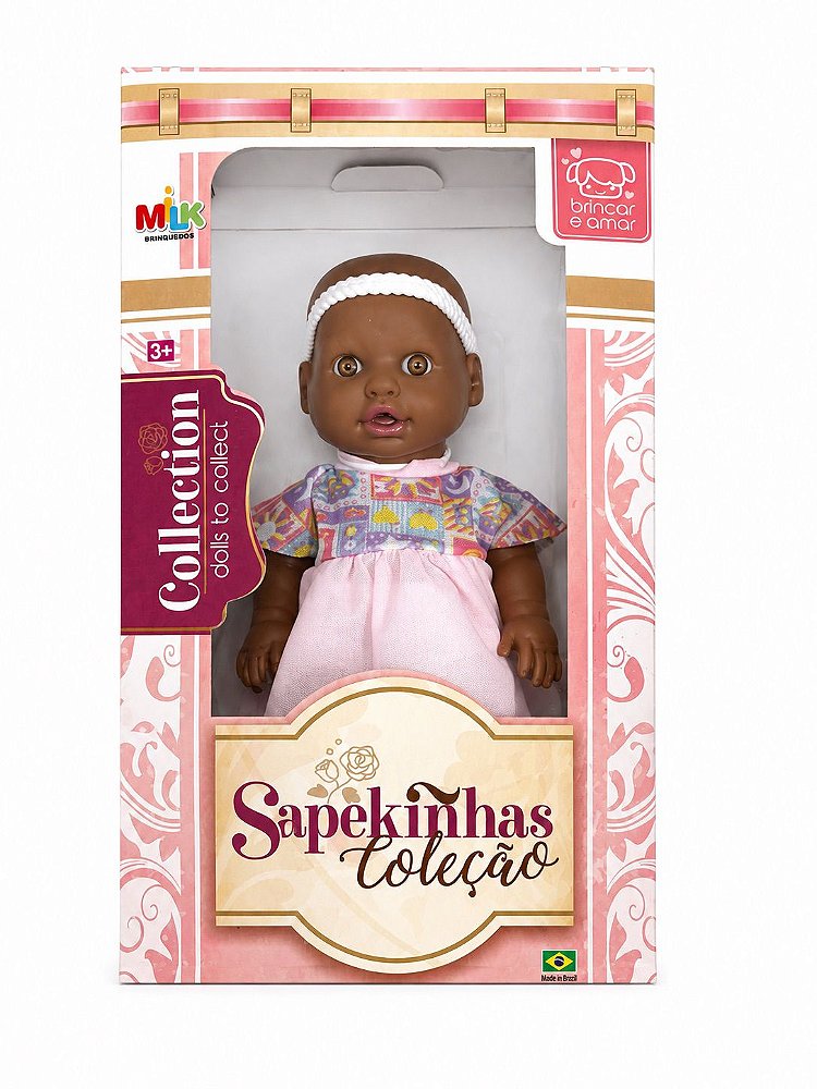 Boneca Collection Brincar e Amar