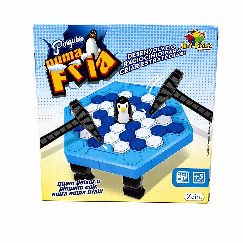 Jogo Pinguim Numa Fria – Quebra-Gelo Infantil