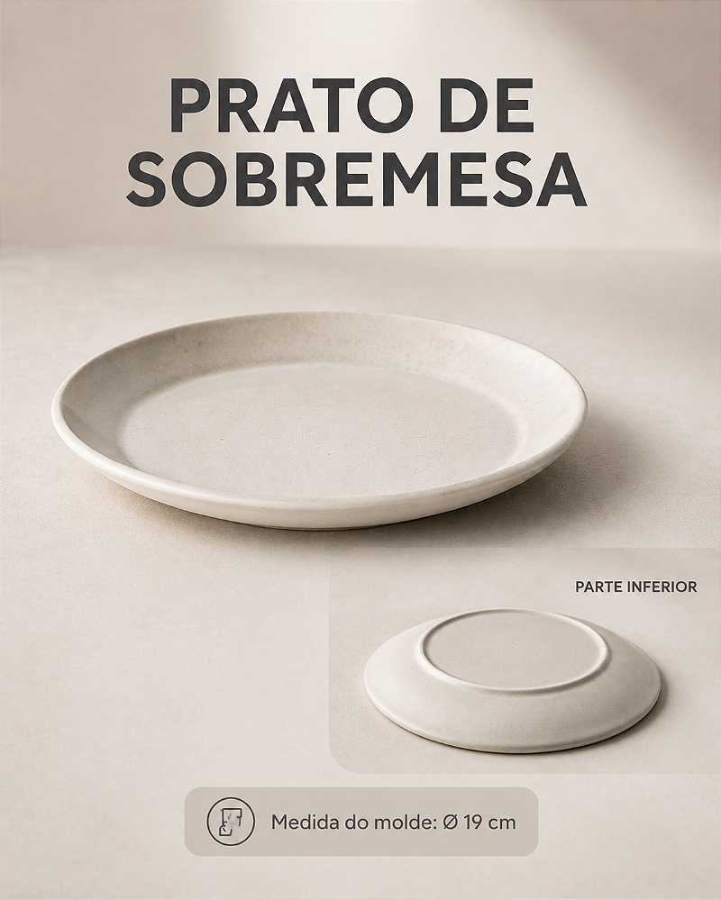 🍰 Molde Prato de Sobremesa